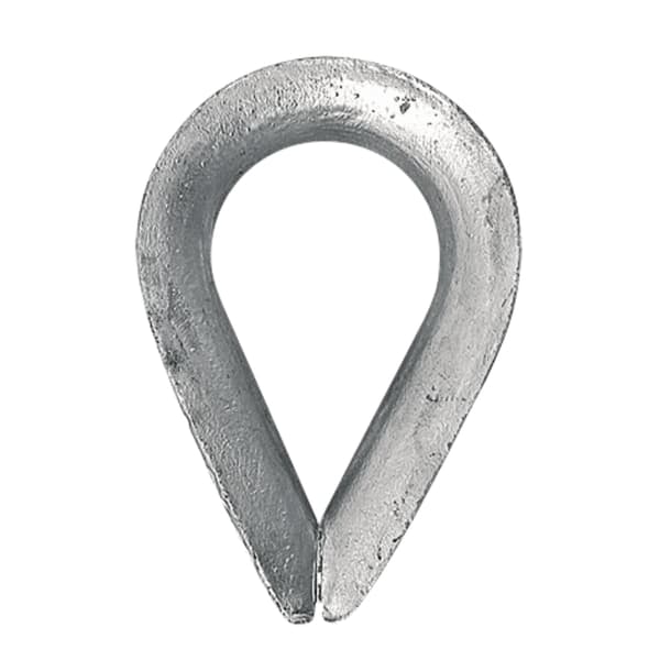 Galvaniserad mantel för rep 5 mm 10 st 46084005/10