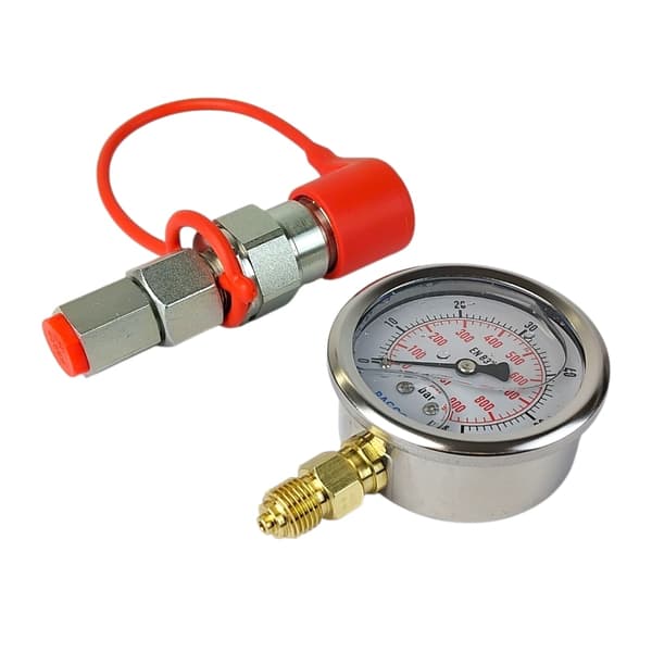 Mätsats, manometer 0-60 bar, snabbkoppling