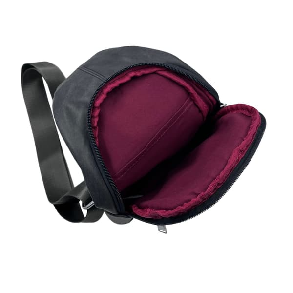 Axelväska crossbody, grå