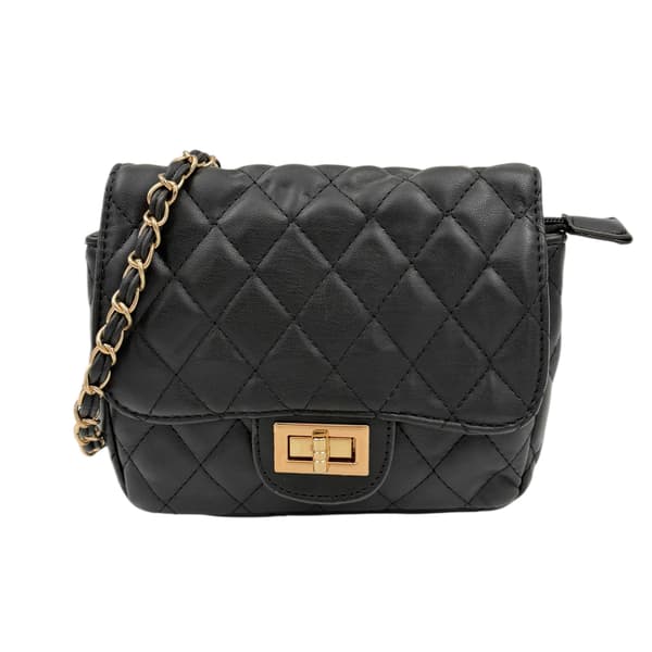 Axelremsväska crossbody, svart