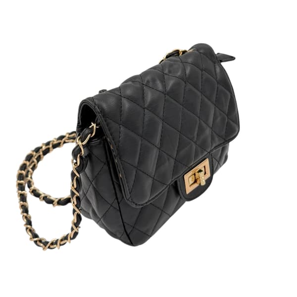 Axelremsväska crossbody, svart