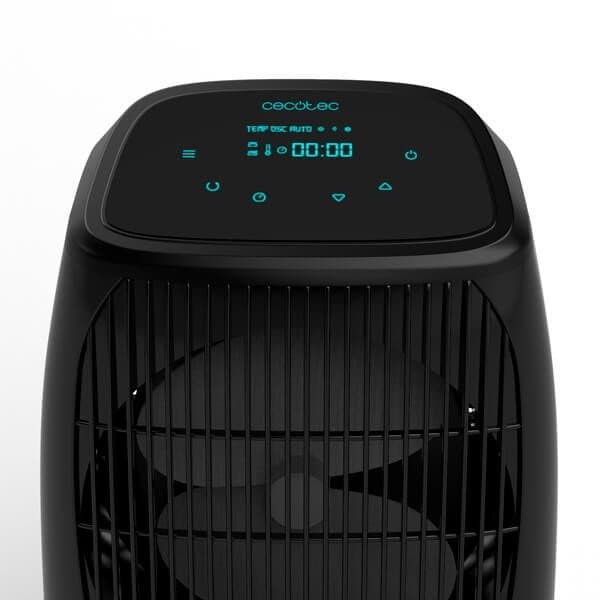 Cecotec 9600 Sähkölämmitin Tuuletin - Lämmitys - 2000W - Musta