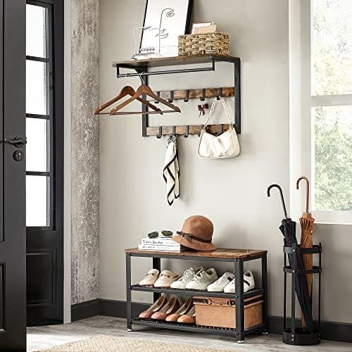 VASAGLE COOT RACK Vægmonteret LCR101B01