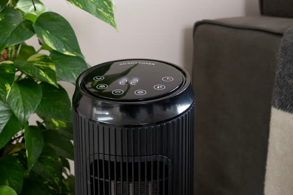 BREND Elektrisk ovn med stemningsild - Keramisk - Sort