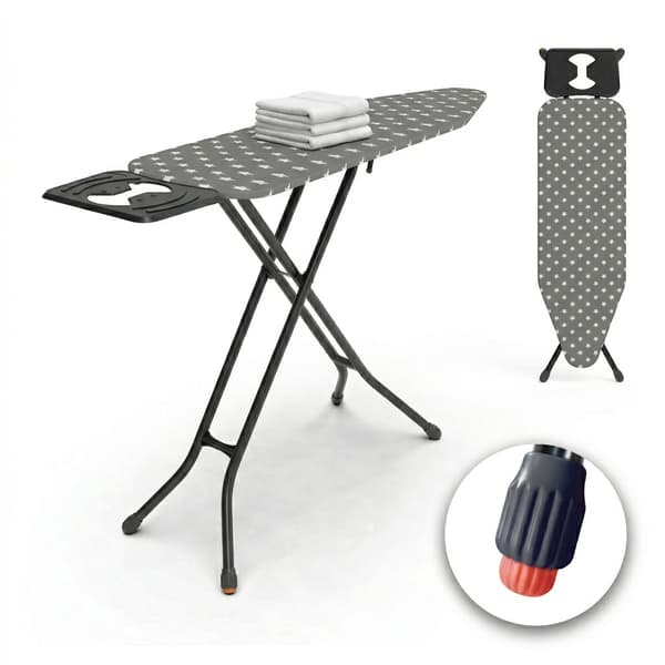 Strykbräda 120x38cm Promis PKD50 STAR solid med justerbar stabilitet