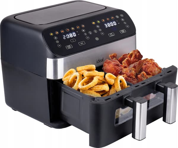 Airfryer - dobbelt, delt kammer
