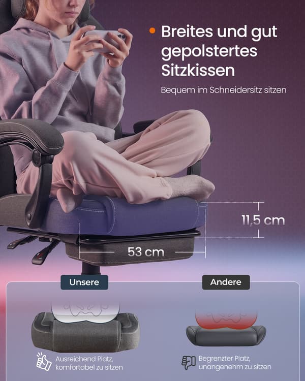 Ergonomisk spelstol, datorstol