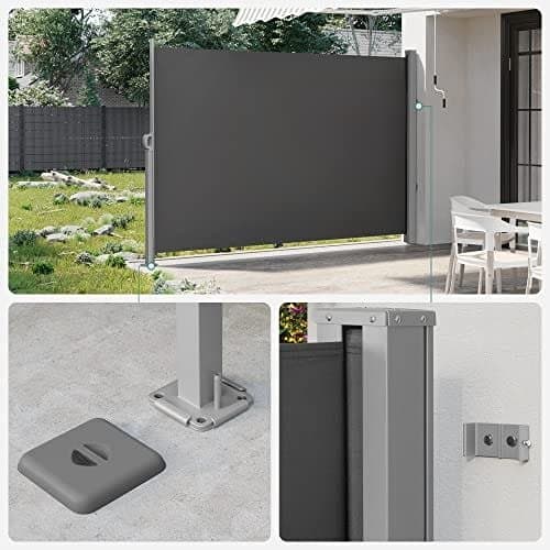 SONGMICS Sidomarkis – 220gsm polyesterduk