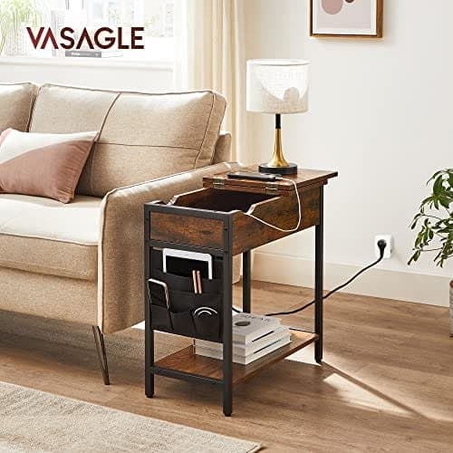Vasagle Side Bord Foldning Bedstabell