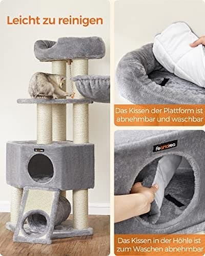 Feandrea Cat Tree för stora katter, kattträd