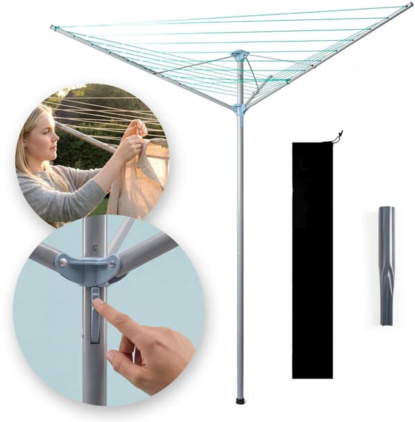 Trearmad trädgårdstork PROMIS SU190 COMO + lock