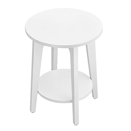 Vasagle Modern Side Tabell 58 x 45,5 x 8,5 cm - Vit
