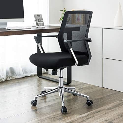 Kontorsstol Stor sittyta 48 cm bredd och 50 cm djup