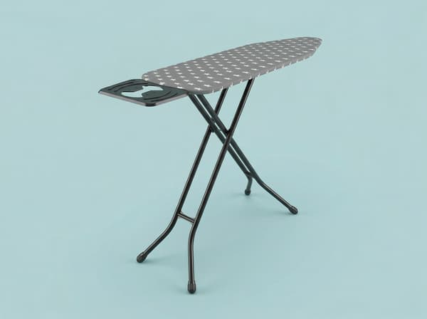 Strykbräda 120x38cm Promis PKD50 STAR solid med justerbar stabilitet