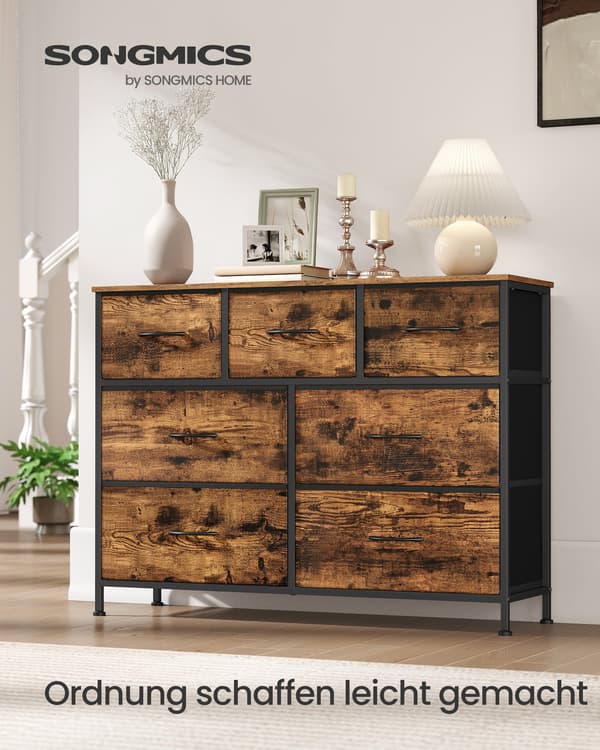 Kommode, Opbevaringsmøbel, Stål, MDF