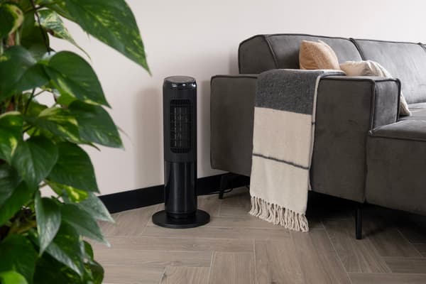 BREND Elektrisk ovn med stemningsild - Keramisk - Sort