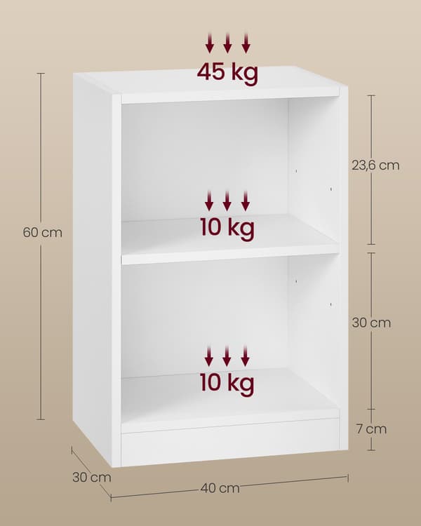 Sidebord med dobbelt anvendelse, nem montering