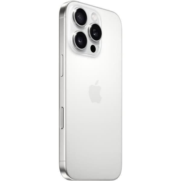 APPLE iPhone 16 Pro 256GB White Titanium (2024) - Begagnad - Mycket bra skick