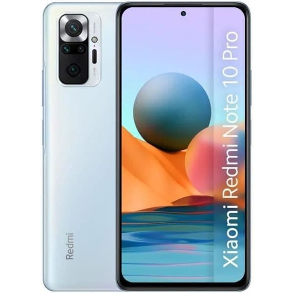 XIAOMI Redmi Note 10 Pro 128 GB Blå (2021) - Begagnad - Bra skick