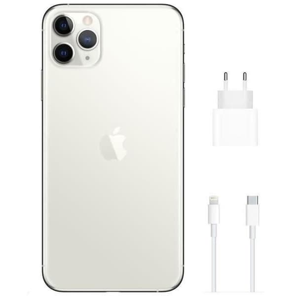 APPLE iPhone 11 Pro Max 512 GB Silver - Begagnad - Bra skick