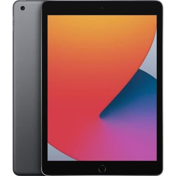 APPLE - 10,2" iPad (2020) WIFI + CELLULAR 32GB - Space Grey - Begagnad - Utmärkt skick
