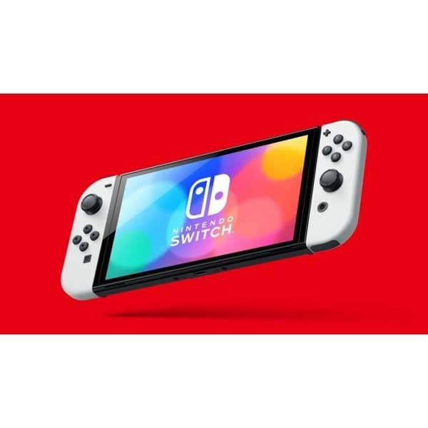 NINTENDO Switch OLED 64 GB vit - Begagnad - Utmärkt skick