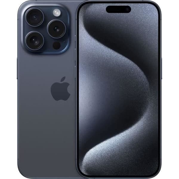 APPLE iPhone 15 Pro 1TB Blue Titanium (2023) - Begagnad - Utmärkt skick
