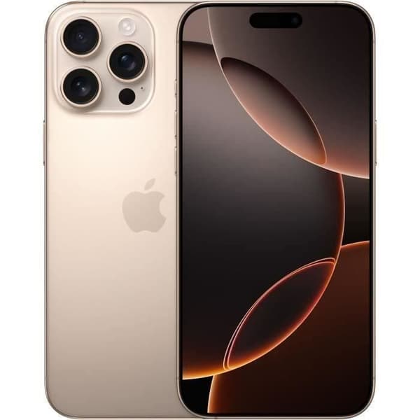 APPLE iPhone 16 Pro Max 512GB Öken Titan (2024) - Begagnad - Skick: Acceptabel
