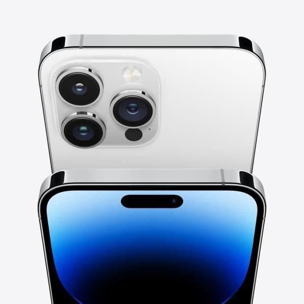 APPLE iPhone 14 Pro 128GB Silver - Begagnad - Mycket bra skick