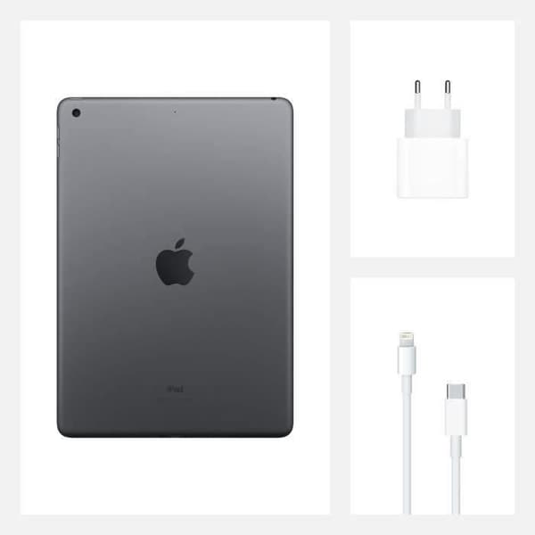 APPLE - 10,2" iPad (2020) WiFi 32GB - Space Grey - Begagnad - Utmärkt skick