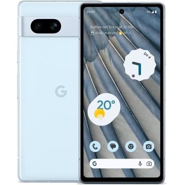 Google Pixel 7A Blue (2023) - Begagnad - Utmärkt skick