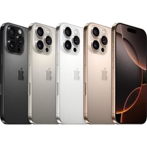 APPLE iPhone 16 Pro 512GB Desert Titanium (2024) - Begagnad - Utmärkt skick