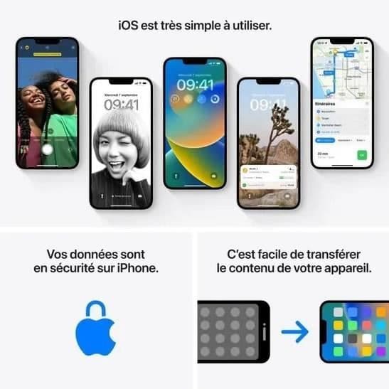 APPLE iPhone 13 128 GB Midnight (2021) - Begagnad - Utmärkt skick
