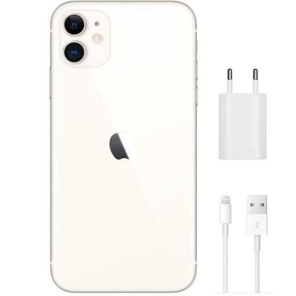 APPLE iPhone 11 64GB Vit - Begagnad - Mycket bra skick