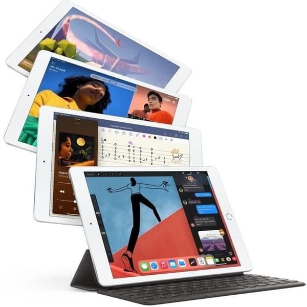 APPLE - 10,2" iPad (2020) WiFi 32GB - Space Grey - Begagnad - Utmärkt skick