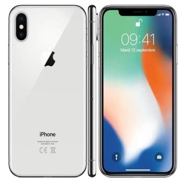 APPLE Iphone X 64GB Silver - Begagnad - Bra skick