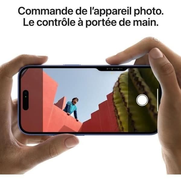APPLE iPhone 16 Plus 256GB Vit (2024) - Begagnad - Utmärkt skick