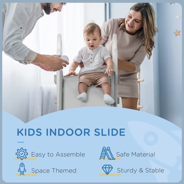 AIYAPLAY Barnbord och stolar med förvaring, vit
