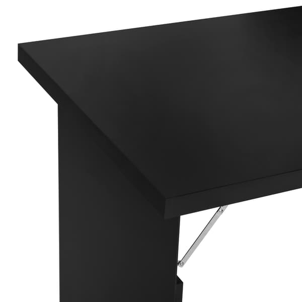 HOMCOM Väggbord Fällbart Väggfällbord Fällbart Skrivbord Datorbord