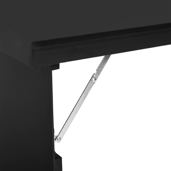 HOMCOM Väggbord Fällbart Väggfällbord Fällbart Skrivbord Datorbord