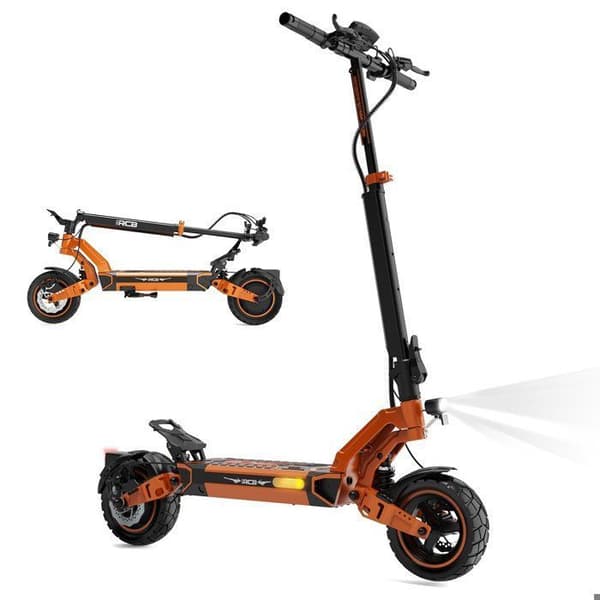 RCB D7PRO Elscooter 500W 48V 27Ah NFC-lås