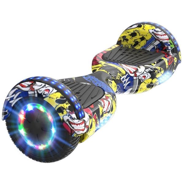 RCB Hoverboard 6,5 tum – Bluetooth och LED – perfekt present till barn – gul