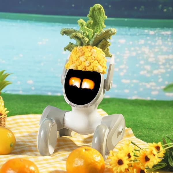 Ananaspopper - Tilbehør til Loona robot (Loona robot medfølger ikke)