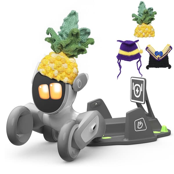 Loona Pineapple Popper Playset och Scholar Set – Det kompletta robothundsetet
