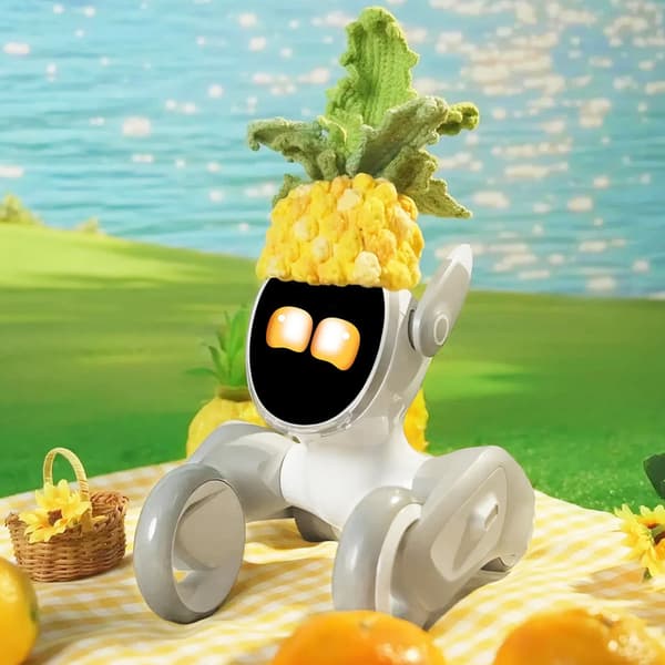 Ananaspopper - Tilbehør til Loona robot (Loona robot medfølger ikke)