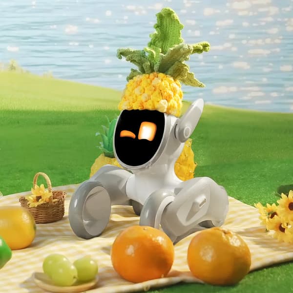 Ananaspopper - Tilbehør til Loona robot (Loona robot medfølger ikke)