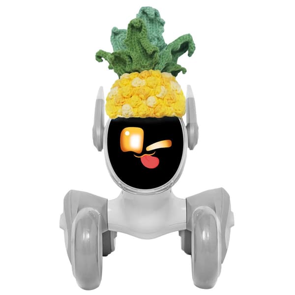 Ananaspoppare - Tillbehör till Loona-roboten (Loona-roboten ingår ej)