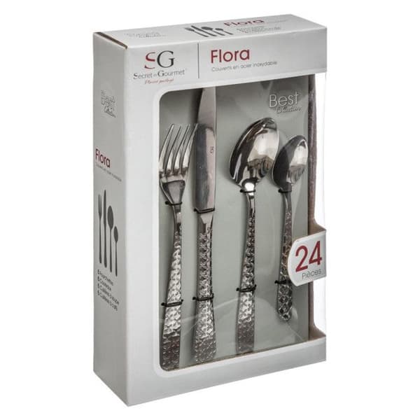 Köksset 24 delar "Flora" Gourmethemlighet - -