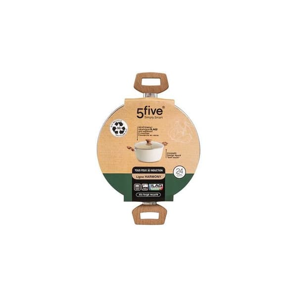 Faitout i smitt aluminium "Harmony" diameter 24 cm - -