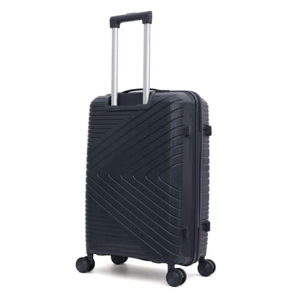Set om 3 Polypropylen-väskor "Travel Light" - LYS Paris 2551/3 - Mörkgrå